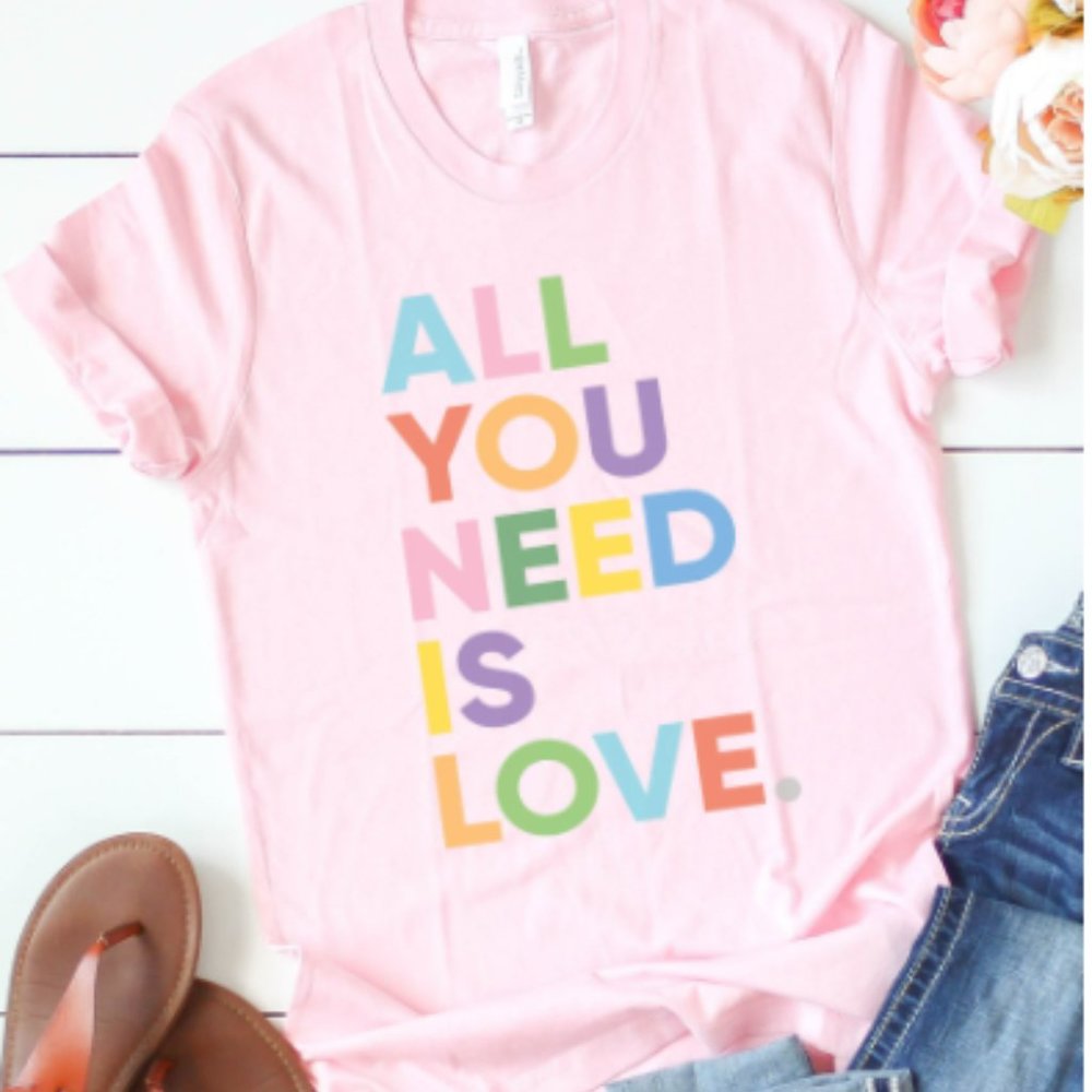 All You Need Is Love Plus Size Tee